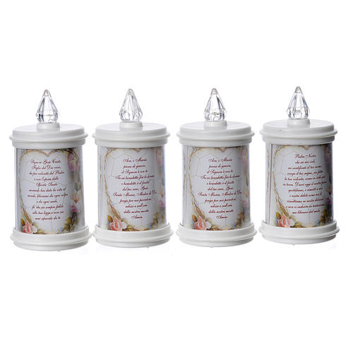 Bougie veilleuse blanche LED durée 90 jours 3