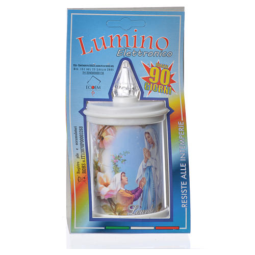 Lumino led bianco durata 90 gg 11