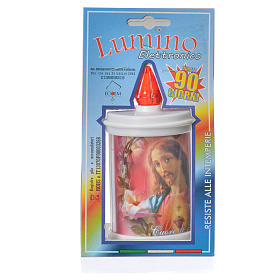 Lumino elettrico in plastica durata 90 gg bianco s11