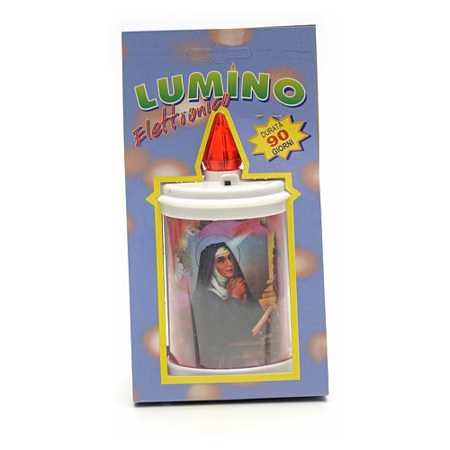 Bougie veilleuse blanche LED en plastique, 90 jours 7