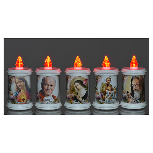 Bougie veilleuse blanche LED en plastique, 90 jours 9