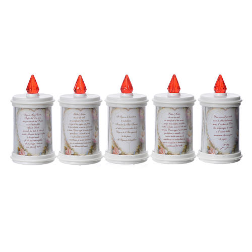 Bougie veilleuse blanche LED en plastique, 90 jours 10