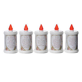 Lumino elettrico plastica durata 90 gg bianco s3