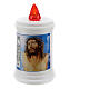 Electric votive candle in white plastic 60 days