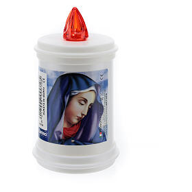 Bougie veilleuse électrique en plastique 60 jours s2