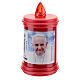 Votive candle in red plastic, electric, lasting 40 days s3