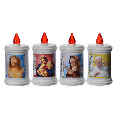Electric votive candle in plastic, lasting 40 days 4