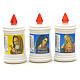 Electric votive candle in plastic, lasting 40 days s3
