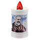 Electric votive candle in white plastic, lasting 60 days s3