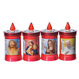 Lumino elettrico pvc durata 60 gg rosso s1