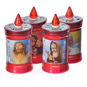 Lumino elettrico pvc durata 60 gg rosso s3