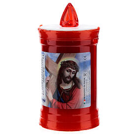 Velas Votivas: Vela eléctrica em pvc duração de 40 dias vermelha Velas Votivas: Vela eléctrica em pvc duração de 40 dias vermelha