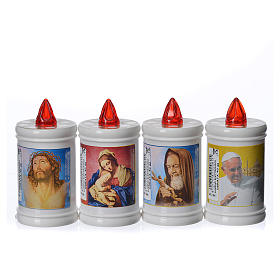 Veilleuse électrique en plastique durée 40 jours blanc s1