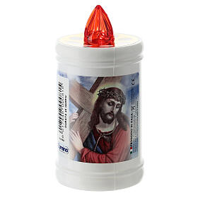 Veilleuse électrique en plastique durée 40 jours blanc s1