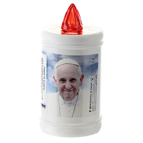 Lumino elettrico in plastica della  durata di 40 gg bianco 3