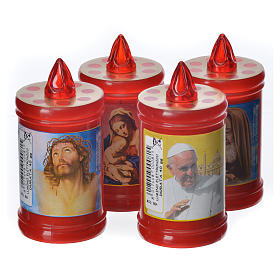 Vela eléctrica 40 días de duración rojo s7