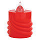 Votive candle, red, Lumada, intermittent light s1