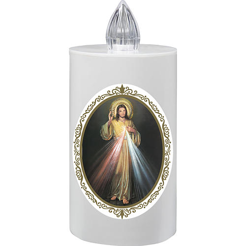 Votive candle Lumada, with Jesus image 1