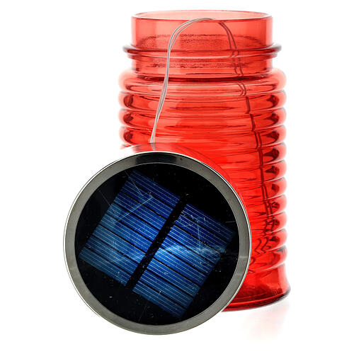 Lantern with solar panel "Vestina" model 3