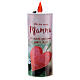 LED votive candle, "Mum" s2