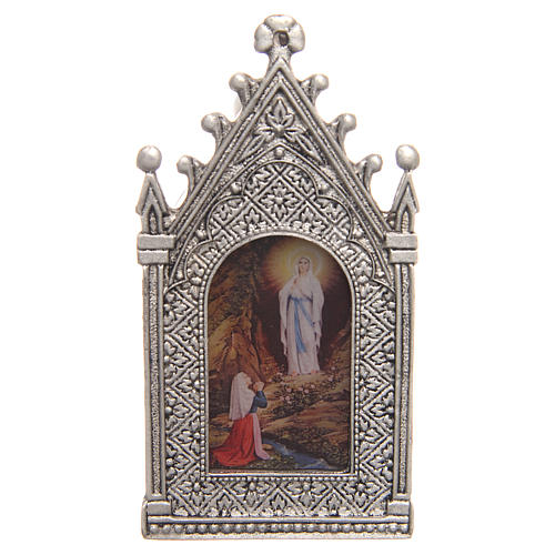Elektrische Grabkerze Gottesmutter von Lourdes 2