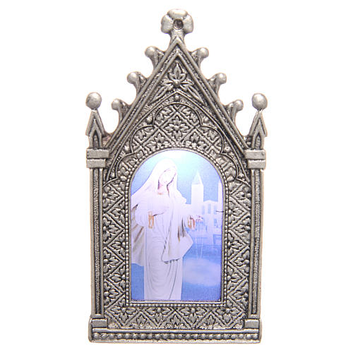 Votive electric candle Our Lady of  Medjugorje 1