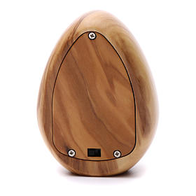 Lumino Bambin Gesù con led BATTERIA 11X7 cm s3