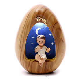 Baby Jesus candle led with BATTERY 11X7 cm