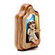 Baby Jesus candle led with music BATTERY 10X7 cm s2