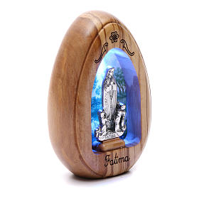 Velas Votivas: Altarinho votivo em madeira de oliveira Fátima e pastorinhos com led 10x7 cm Velas Votivas: Altarinho votivo em madeira de oliveira Fátima e pastorinhos com led 10x7 cm