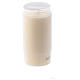 Sanctuary candle in white PVC with IHS - 2 days s2