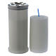 T40 white votive candle with white wax s2