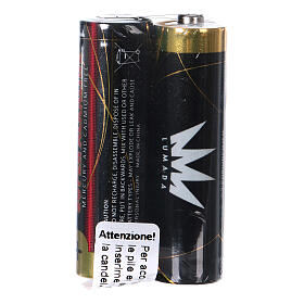 Vela votiva Lumada descartável branca luz intermitente branca s3