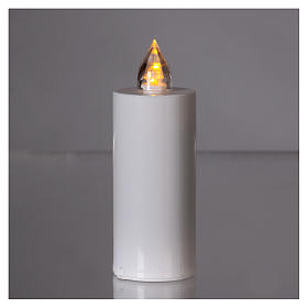 Lumada electric candle with yellow light, disposable