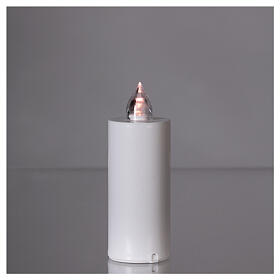 Lumada votive candle with white flickering light