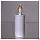 Lumada battery operated votive yellow flashing light annual disposal s2