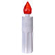 Battery votive candle with red flickering light Lumada s1