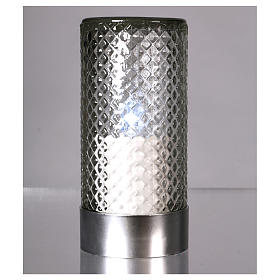 Veilleuses votives diverses: Bougie électrique grise Lumada lumière blanche effet flamme