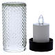 Lumada battery candle with white light flame effect s3