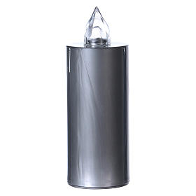 Lumino votivo Lumada argento luce gialla intermittente