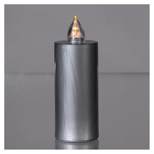 Lumada disposable candle with yellow flashing light 2