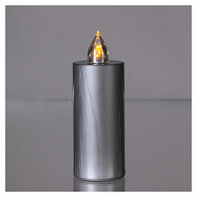 Lumada candle with yellow light, disposable flame effect