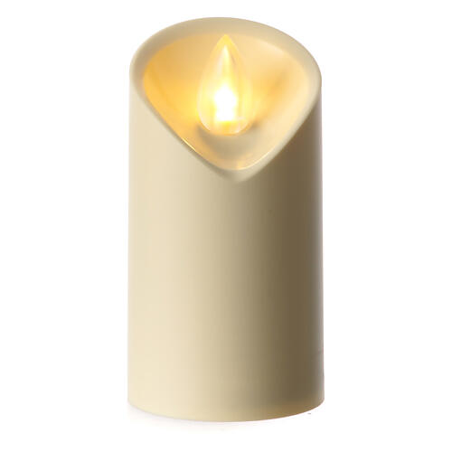 Elektrische Kerze Lumada mit flackernder warmer weißer Flamme 365 Tage 1