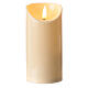 Electric candle real yellow flickering faux wax 120 days Lumada s1