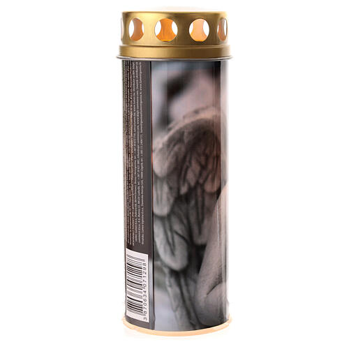 LED votive candle with angel face 18 cm 45 days 2