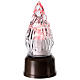 Bougie votive flamme éternelle annuelle lumière rouge intermittente 750 jours usage unique s2