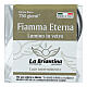 Lumino fiamma eterna annuale luce rossa intermittente 750 giorni usa e getta s3