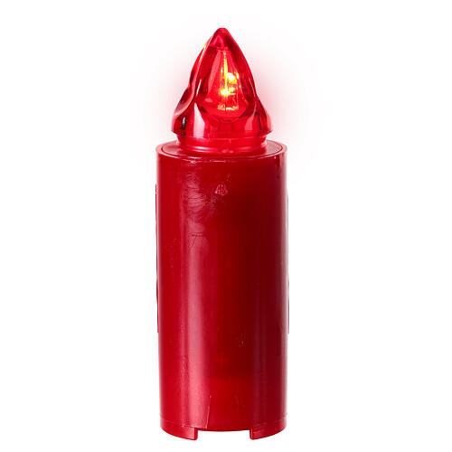 Red LED Votive Candle 365 Days Intermittent Red Light 1