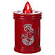 Red Votive LED Light with Mary Adhesive Fixed Red Light 60 Days s1