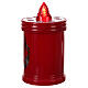 Red Votive LED Light with Mary Adhesive Fixed Red Light 60 Days s2